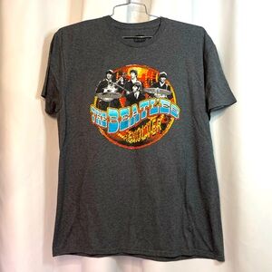 Retro The Beatles heather grey ‘Revolver’ graphic band tee sz L
